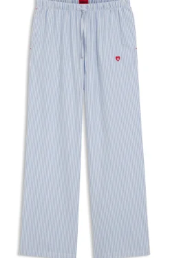 Pyjama-Hose aus Baumwoll-Mix mit Herz-Logo