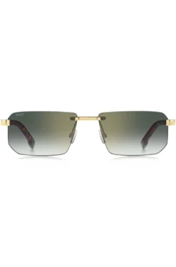 Randlose Sonnenbrille mit Double-B-Monogramm
