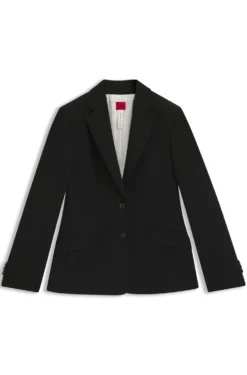 Regular-Fit Blazer aus Stretch-Twill