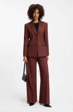 Regular-Fit Blazer mit Metallknöpfen