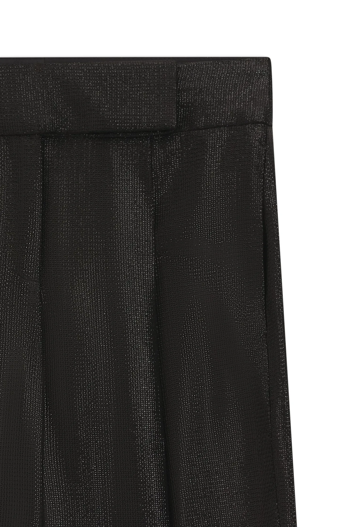 Regular-Fit Cropped-Hose mit weitem Beinverlauf