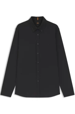 Regular-Fit Hemd aus Oxford-Baumwolle mit Button-Down-Kragen