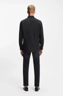 Regular-Fit Hemd aus Oxford-Baumwolle mit Button-Down-Kragen