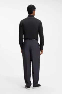 Regular-Fit Hemd aus Performance-Stretch-Jersey