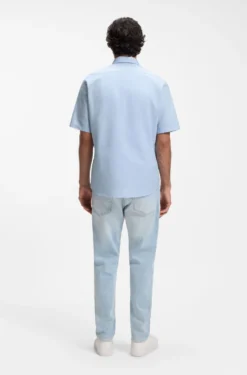Regular-Fit Hemd aus soft gewaschener Oxford-Baumwolle