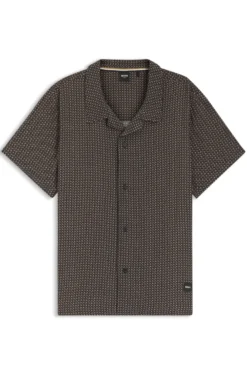 Regular-Fit Hemd mit zeitgemäßem Print