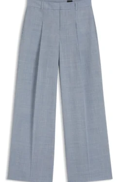 Regular-Fit Hose aus Schurwolle