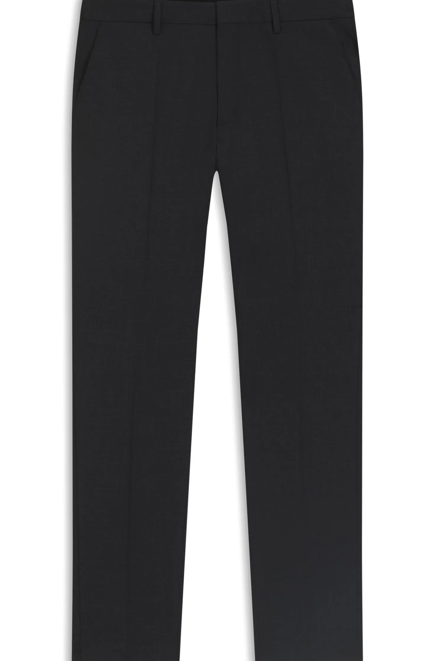 Regular-Fit Hose aus Stretch-Wolle