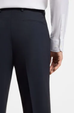 Regular-Fit Hose aus Stretch-Wolle