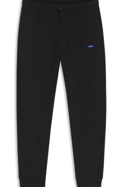 Regular-Fit Jogginghose aus Baumwolle mit French-Terry-Struktur