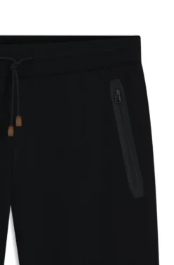 Regular-Fit Jogginghose aus Baumwoll-Mix