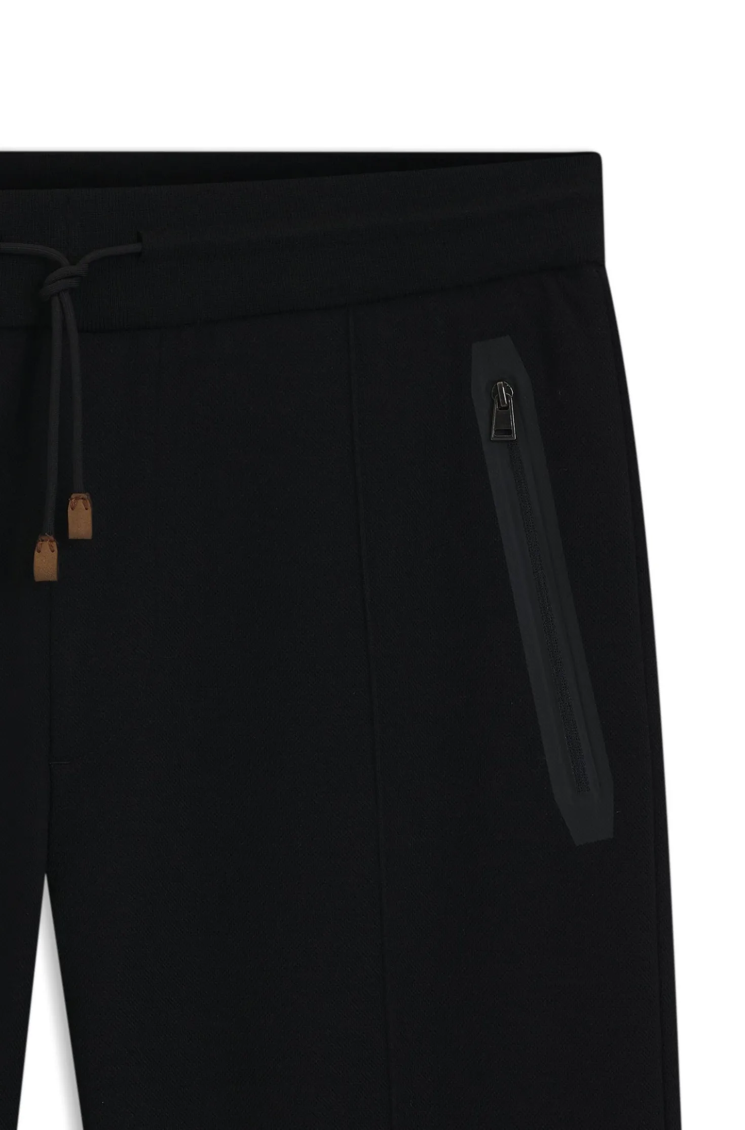 Regular-Fit Jogginghose aus Baumwoll-Mix