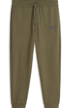 Regular-Fit Jogginghose aus Baumwolle mit French-Terry-Struktur