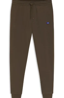 Regular-Fit Jogginghose aus Baumwolle mit French-Terry-Struktur
