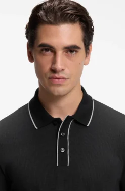 Regular-Fit Poloshirt aus Baumwolle