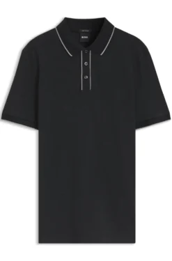 Regular-Fit Poloshirt aus Baumwolle