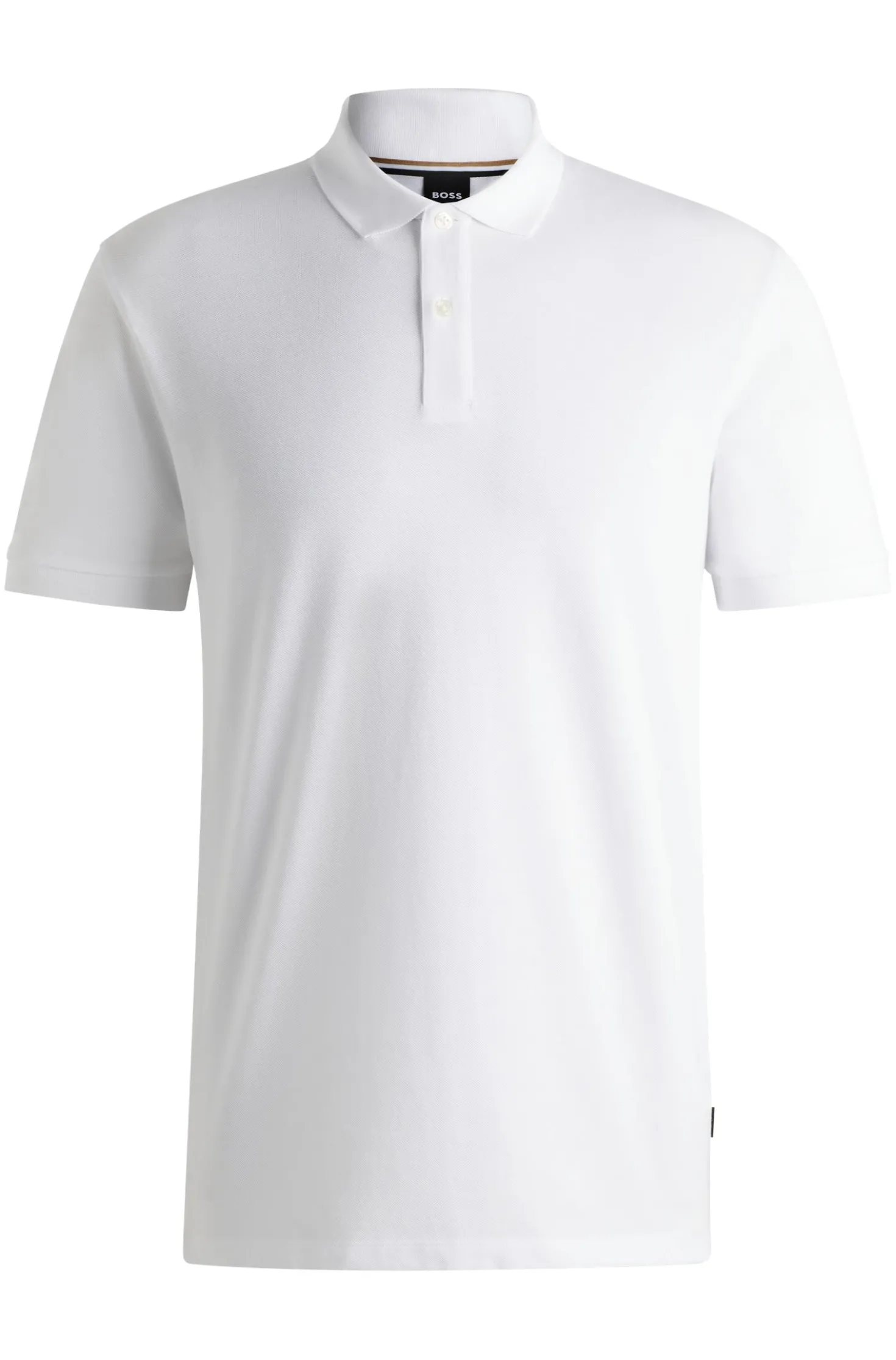 Regular-Fit Poloshirt aus Baumwoll-Piqué