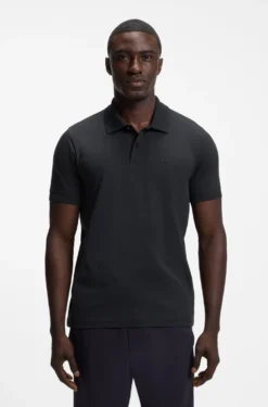 Regular-Fit Poloshirt mit Logo-Stickerei