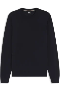 Regular-Fit Pullover aus Merinowolle