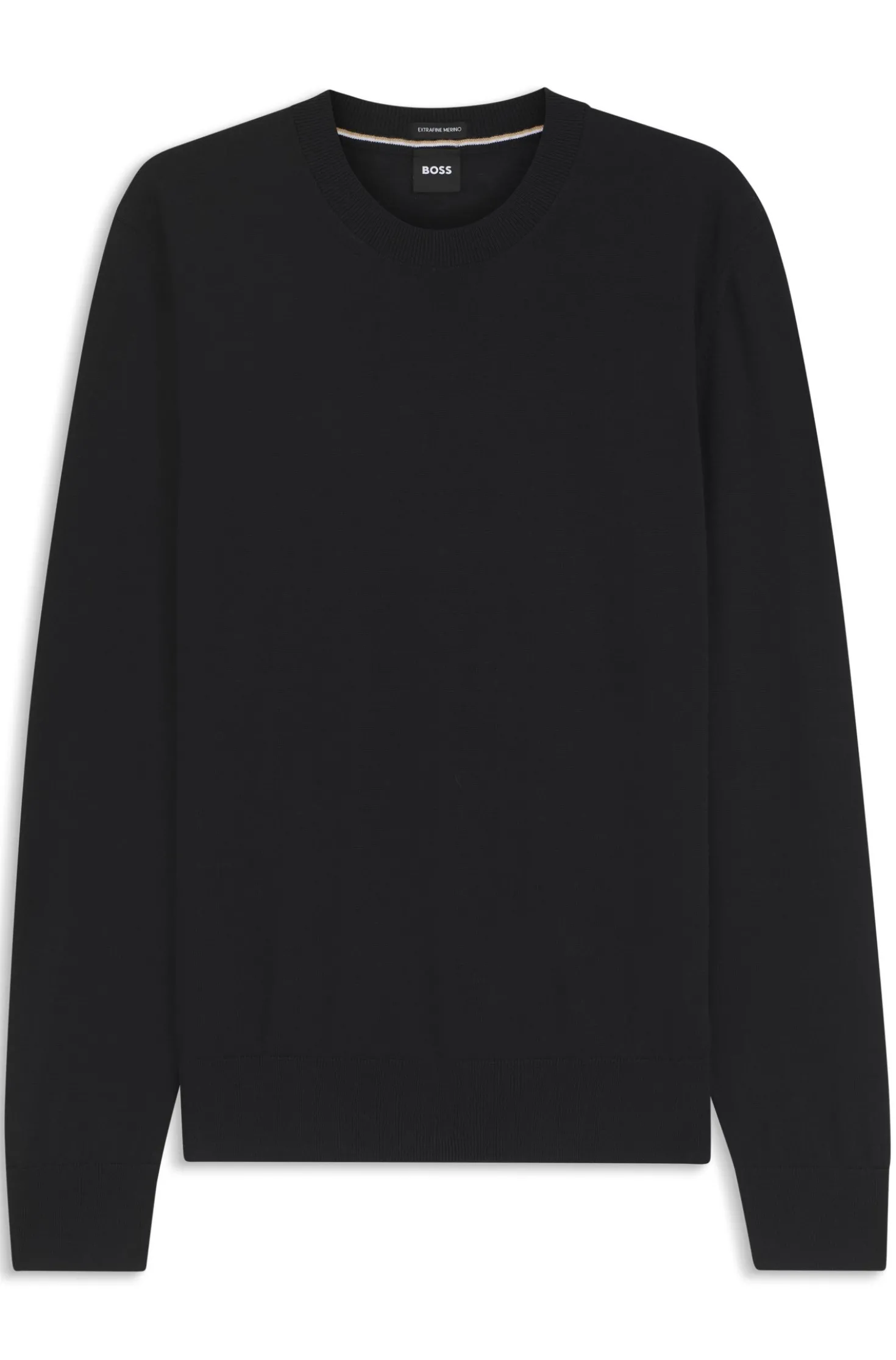 Regular-Fit Pullover aus Merinowolle