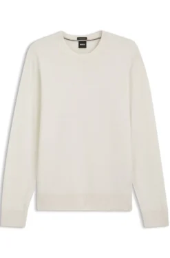 Regular-Fit Pullover aus Merinowolle