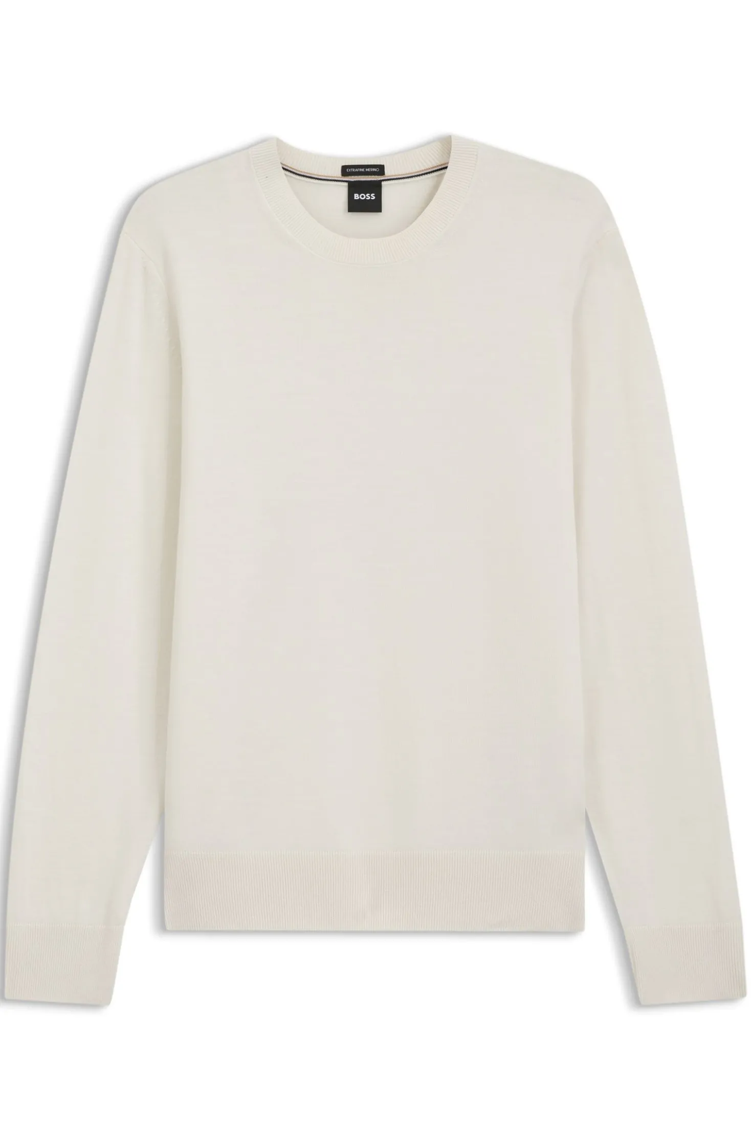 Regular-Fit Pullover aus Merinowolle