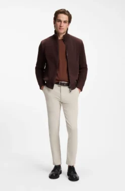 Regular-Fit Pullover aus Merinowolle