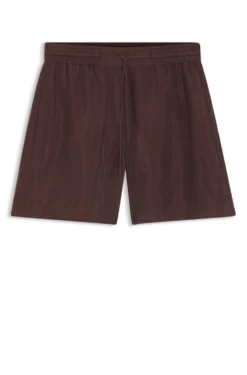 Regular-Fit Shorts aus Canvas mit Tunnelzugbund