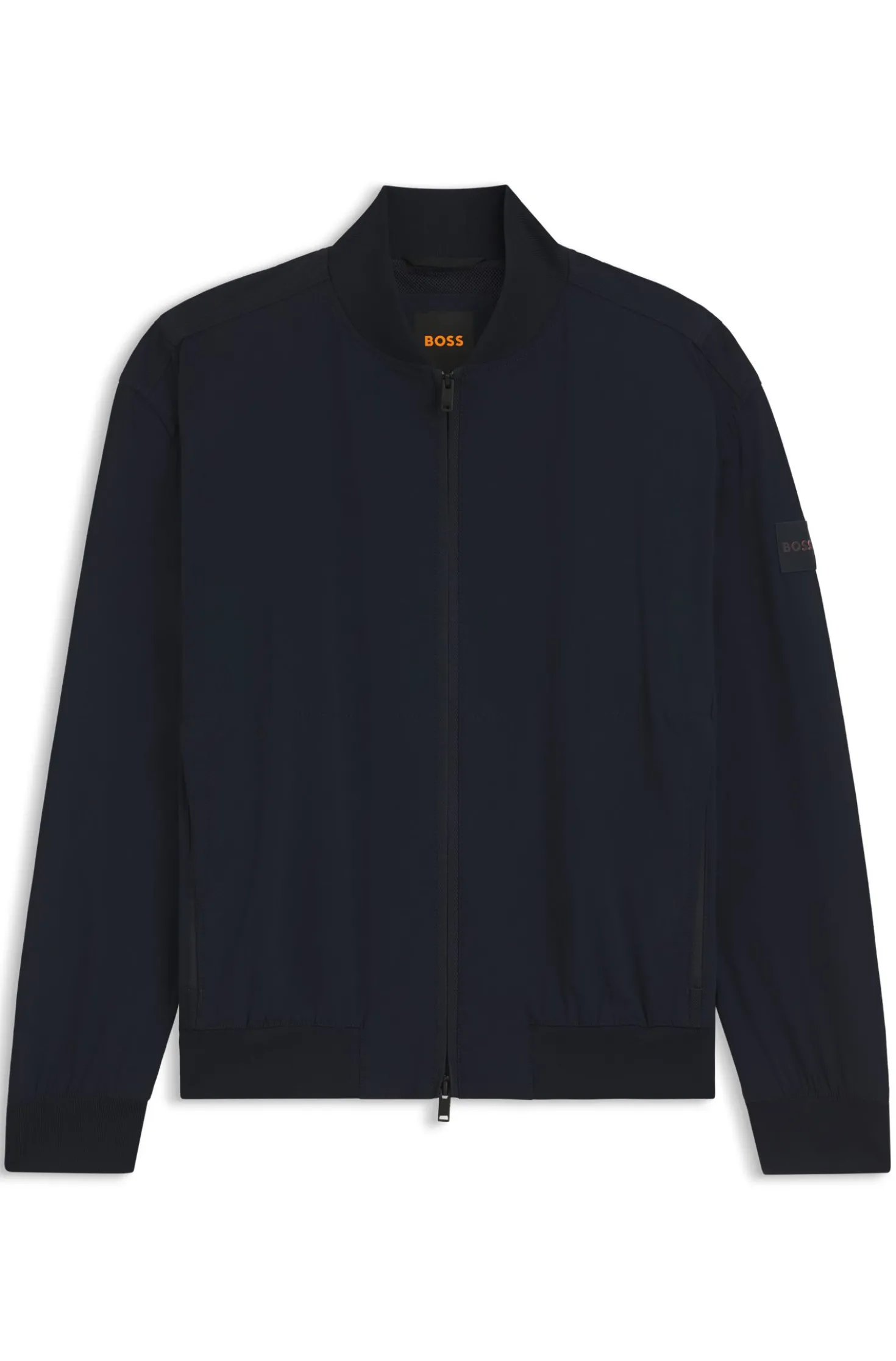 Regular-Fit Softshell-Jacke aus Vier-Wege-Stretch