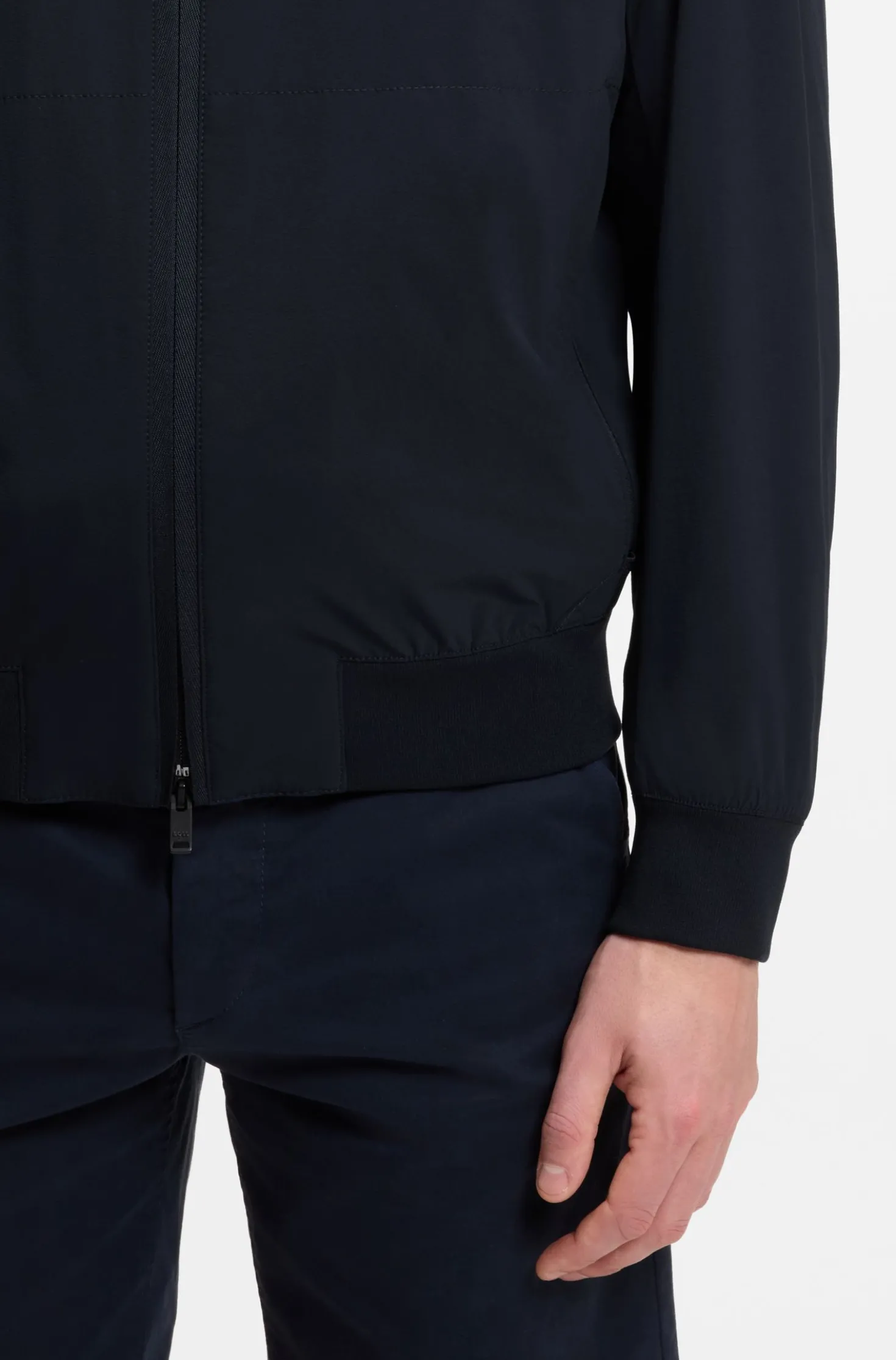 Regular-Fit Softshell-Jacke aus Vier-Wege-Stretch