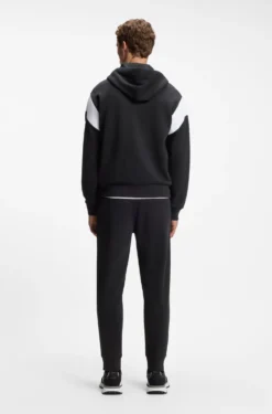 Regular-Fit Sweatshirt aus Spacer-Piqué mit Reißverschluss