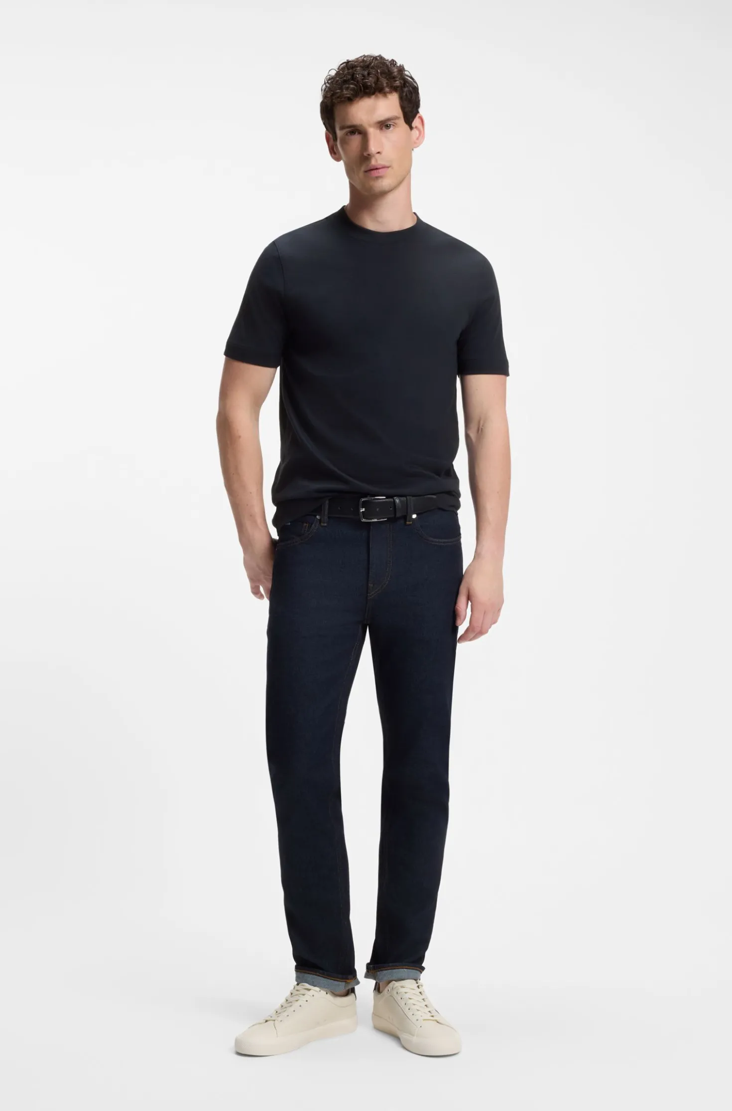 Regular-Fit T-Shirt aus Baumwoll-Jersey