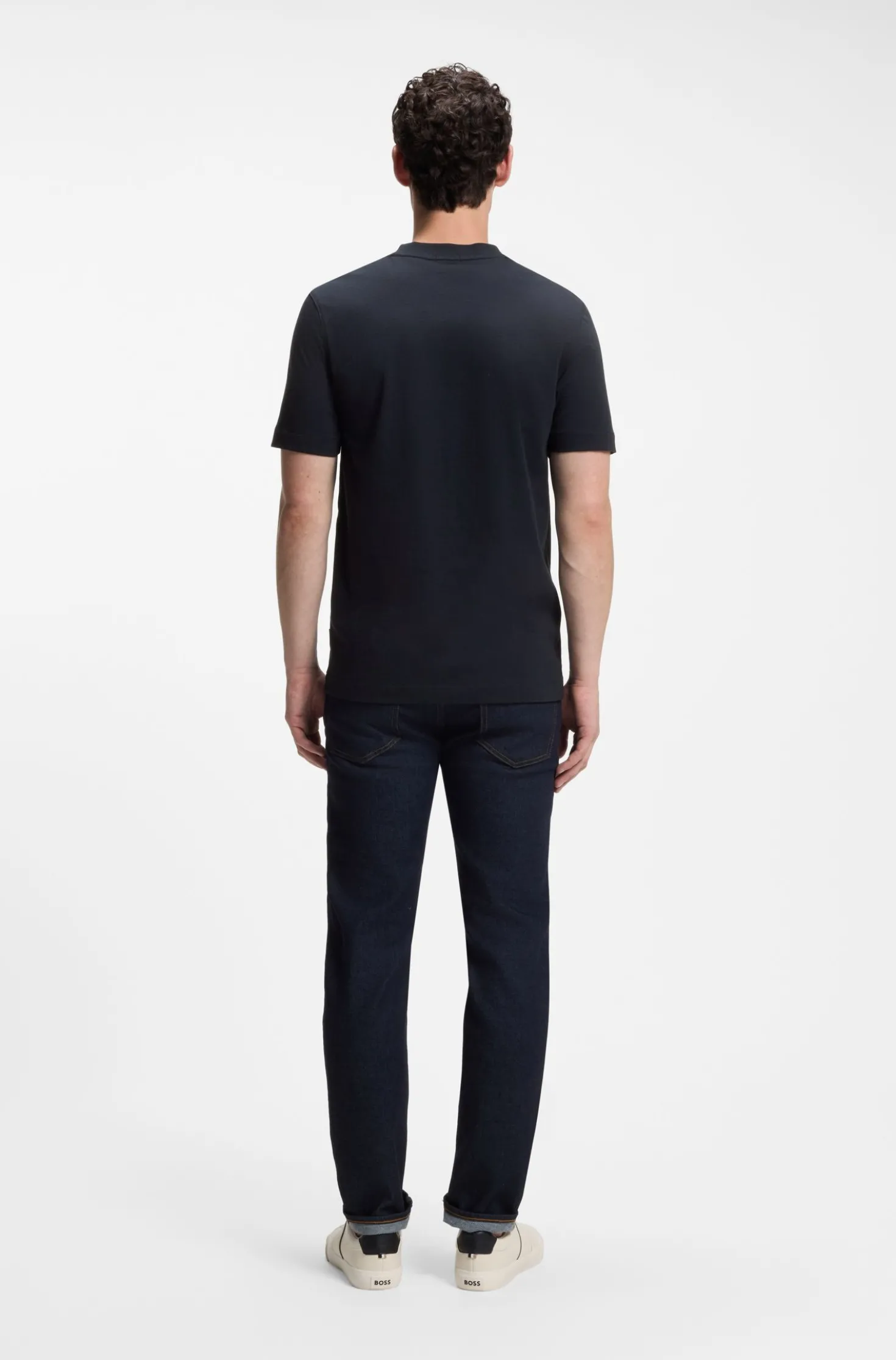 Regular-Fit T-Shirt aus Baumwoll-Jersey
