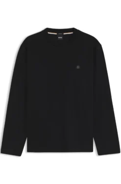 Regular-Fit T-Shirt aus Baumwolle mit dezentem Logo-Detail