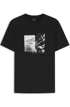 Regular-Fit T-Shirt aus leichtem Baumwoll-Jersey