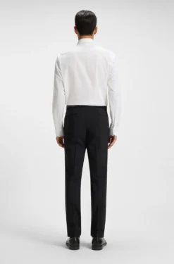 Regular-Fit Twill-Hemd aus Stretch-Baumwolle