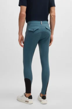 Reithose mit Kniebesatz und Vier-Wege-Stretch