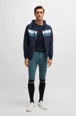 Reithose mit Kniebesatz und Vier-Wege-Stretch