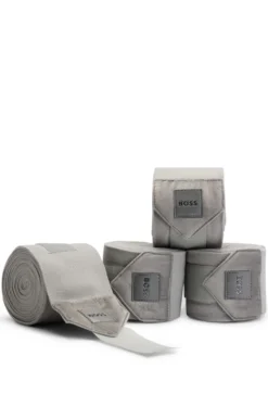 Reitsport-Bandagen aus Fleece mit Samt-Enden