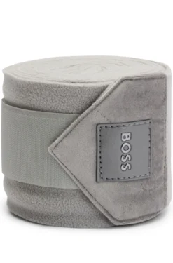 Reitsport-Bandagen aus Fleece mit Samt-Enden