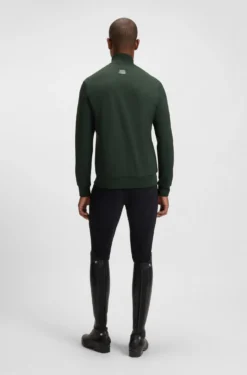 Reitsport-Jacke mit Reißverschluss und Signature-Streifen-Details