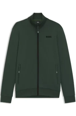 Reitsport-Jacke mit Reißverschluss und Signature-Streifen-Details