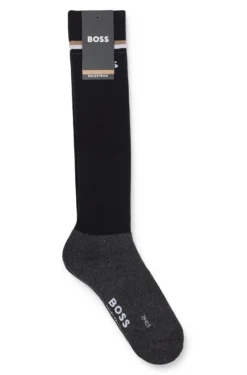 Reitsport-Socken mit Signature-Streifen und Branding