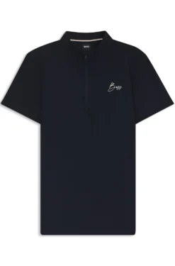Reitsport-Trainingshemd mit Logo in handschriftlichem Stil