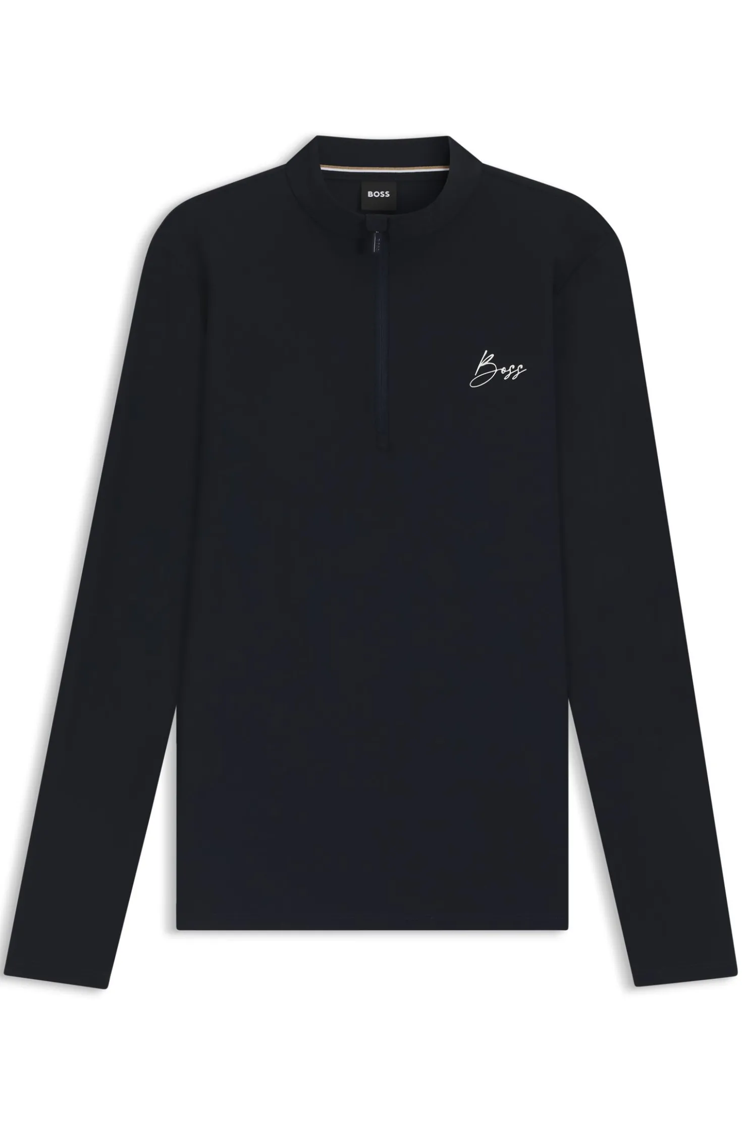 Reitsport-Trainingsshirt mit Logo in handschriftlichem Stil
