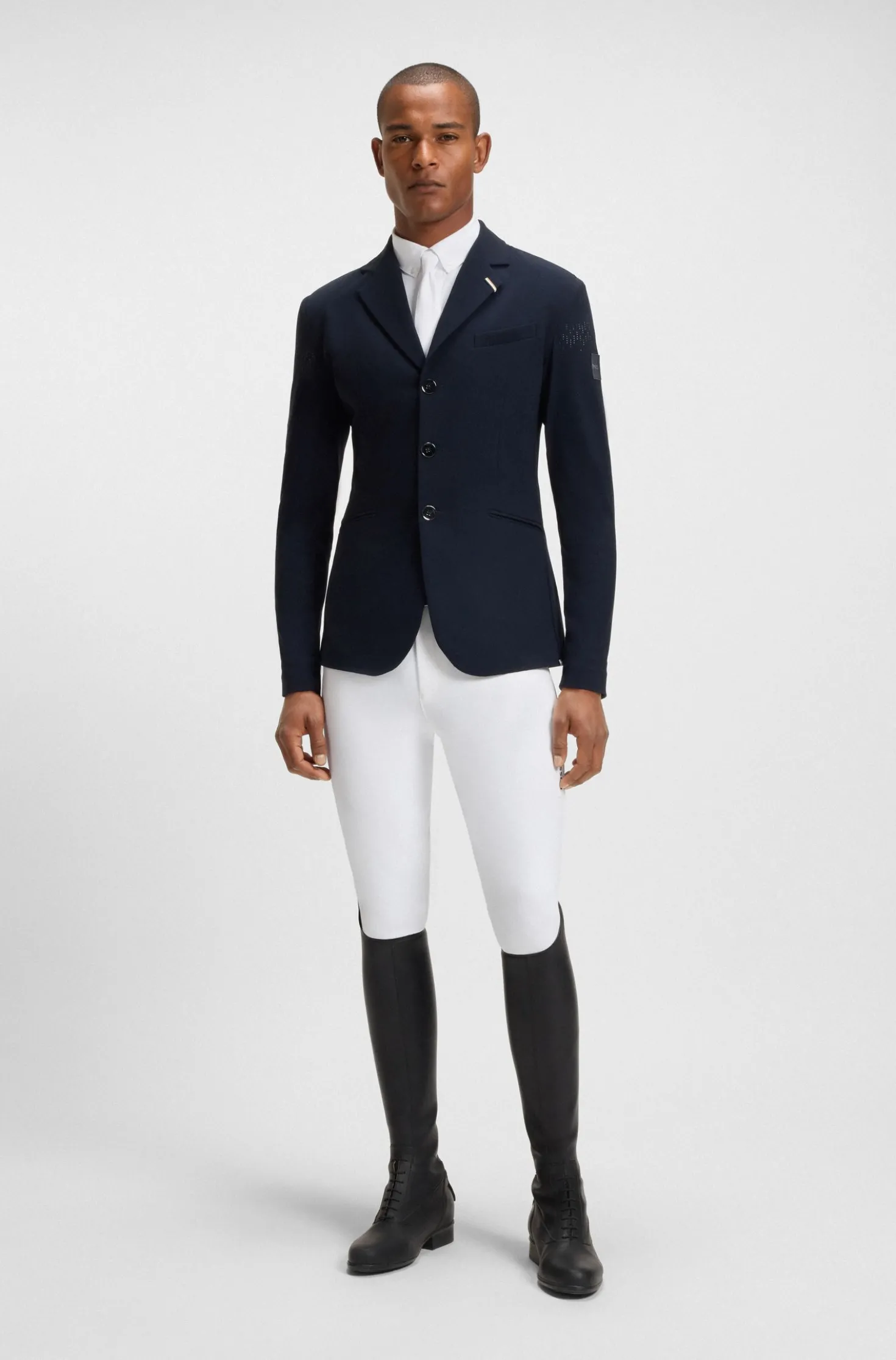 Reitsport-Turnierhemd aus Super-Stretch-Material