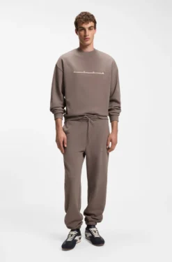 Relaxed-Fit Baumwollhose mit Streetwear-Logo