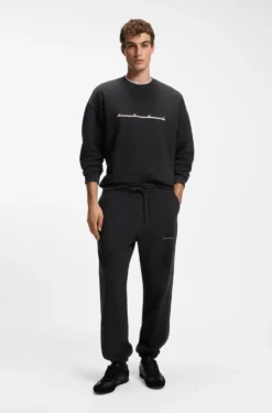 Relaxed-Fit Baumwollhose mit Streetwear-Logo