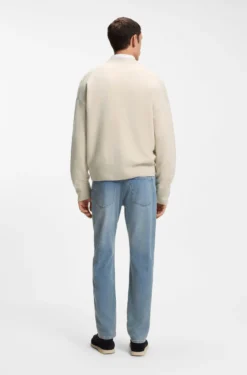 Relaxed-Fit Cardigan aus Schurwolle