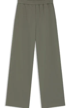 Relaxed-Fit Hose aus antistatischem japanischem Krepp